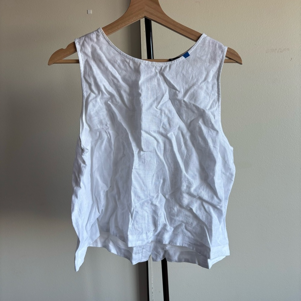 J. Crew White Tank Top